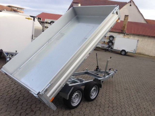 Humbaur HUK 273117 Heckkipper 2,7 t. 3140 x 1750 x 300 mm, E-Pumpe - Самосвальный прицеп: фото 1 Humbaur HUK 273117 Heckkipper 2,7 t. 3140 x 1750 x 300 mm, E-Pumpe - Самосвальный прицеп: фото 1