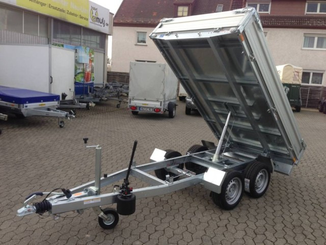 Humbaur HUK 273117 Heckkipper 2,7 t. 3140 x 1750 x 300 mm, E-Pumpe - Самосвальный прицеп: фото 2 Humbaur HUK 273117 Heckkipper 2,7 t. 3140 x 1750 x 300 mm, E-Pumpe - Самосвальный прицеп: фото 2