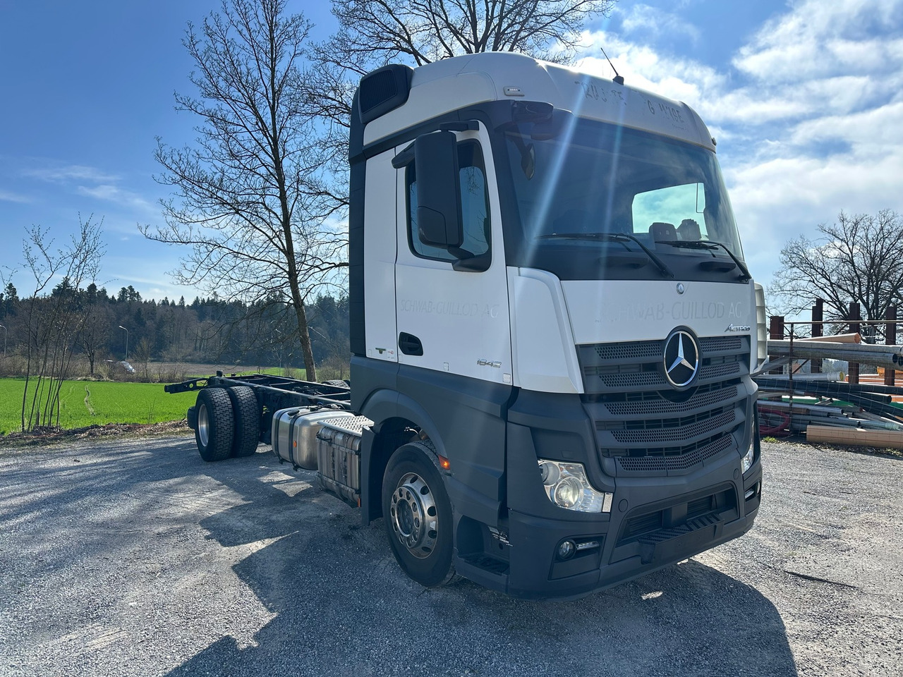 Грузовик-шасси MERCEDES-BENZ actros 18.42 4x2 Shassie Cabine: фото 8