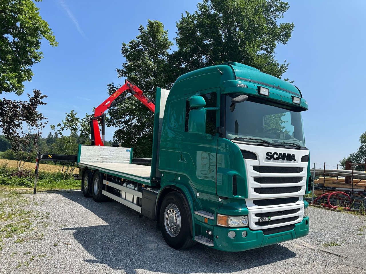 SCANIA R 480 6x2 Palfinger 16502 - Грузовик бортовой/ Платформа, Автоманипулятор: фото 3 SCANIA R 480 6x2 Palfinger 16502 - Грузовик бортовой/ Платформа, Автоманипулятор: фото 3