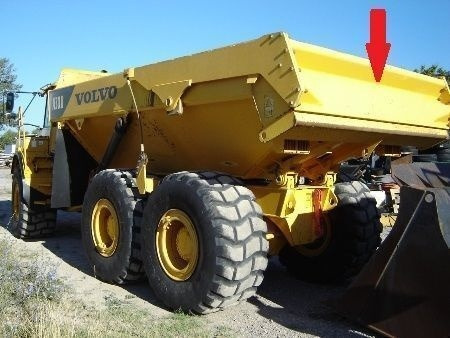 Volvo tailgate  Volvo A25, A30, A35 articulated dump - Кузов и экстерьер для Сочленённых самосвалов: фото 3 Volvo tailgate  Volvo A25, A30, A35 articulated dump - Кузов и экстерьер для Сочленённых самосвалов: фото 3