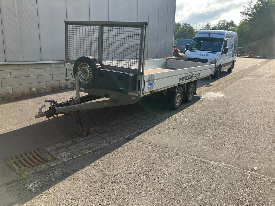 WM Meyer PKW Anhänger Tandem HLC 2751/186 Bremsen defekt - Прицеп бортовой/ Платформа: фото 1 WM Meyer PKW Anhänger Tandem HLC 2751/186 Bremsen defekt - Прицеп бортовой/ Платформа: фото 1