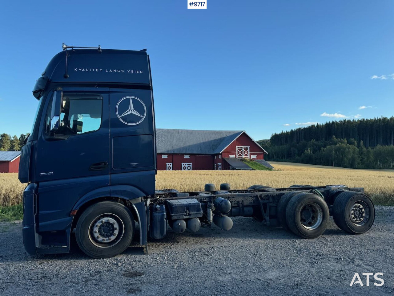 2014 Mercedes Actros 2551 Chassis. Rep object. - Грузовик-шасси: фото 2 2014 Mercedes Actros 2551 Chassis. Rep object. - Грузовик-шасси: фото 2