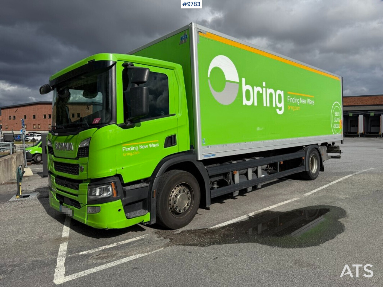 Box truck Scania P280 gas-powered - Грузовик с закрытым кузовом: фото 1 Box truck Scania P280 gas-powered - Грузовик с закрытым кузовом: фото 1