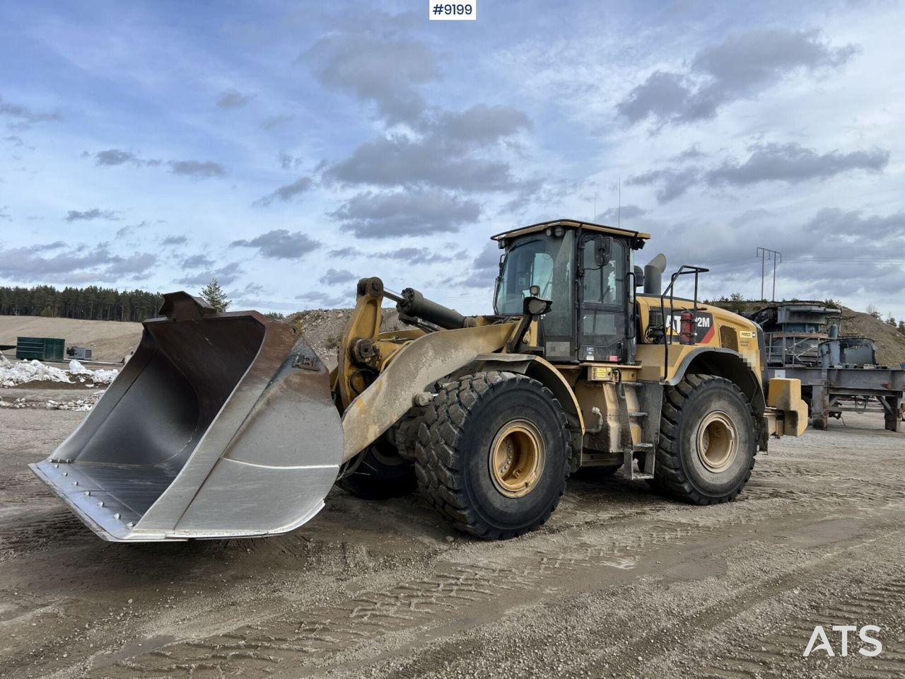 Колёсный погрузчик CAT 972 MXE Wheel loader with bucket (VIDEO): фото 1