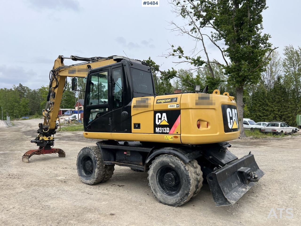 CAT M313D with tipping wagon and attachments (VIDEO) - Колёсный экскаватор: фото 5 CAT M313D with tipping wagon and attachments (VIDEO) - Колёсный экскаватор: фото 5