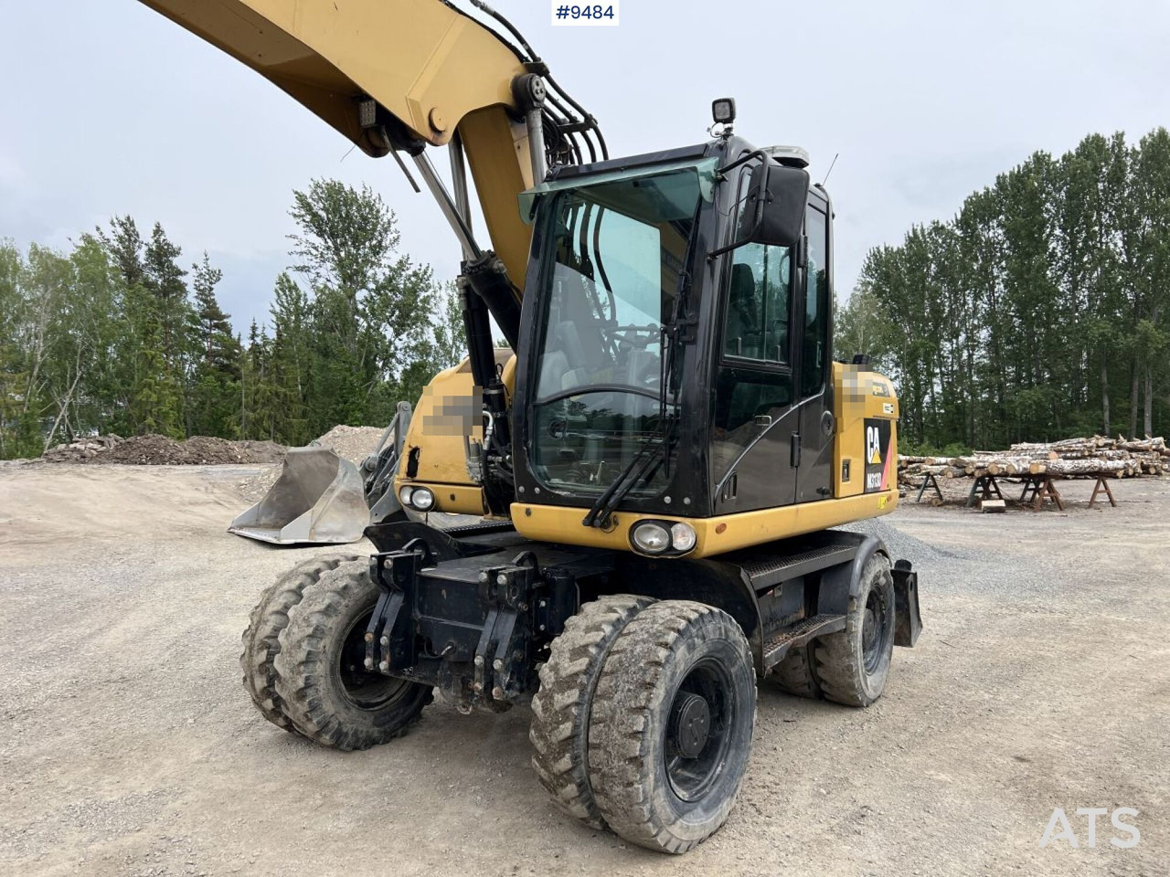 CAT M313D with tipping wagon and attachments (VIDEO) - Колёсный экскаватор: фото 4 CAT M313D with tipping wagon and attachments (VIDEO) - Колёсный экскаватор: фото 4