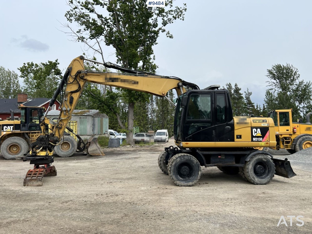 CAT M313D with tipping wagon and attachments (VIDEO) - Колёсный экскаватор: фото 2 CAT M313D with tipping wagon and attachments (VIDEO) - Колёсный экскаватор: фото 2