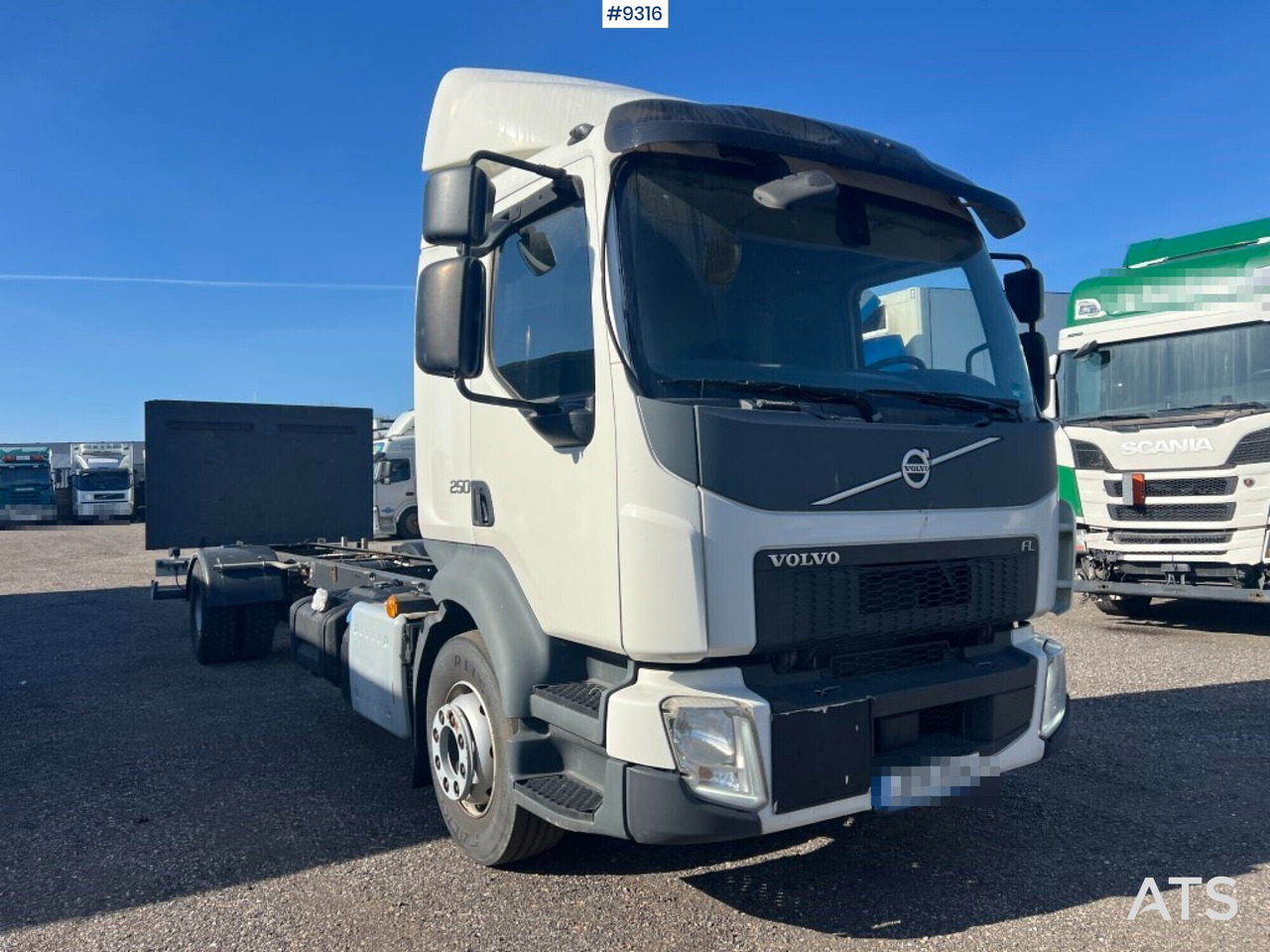 Chassis Volvo FL 250 - Грузовик-шасси: фото 1 Chassis Volvo FL 250 - Грузовик-шасси: фото 1