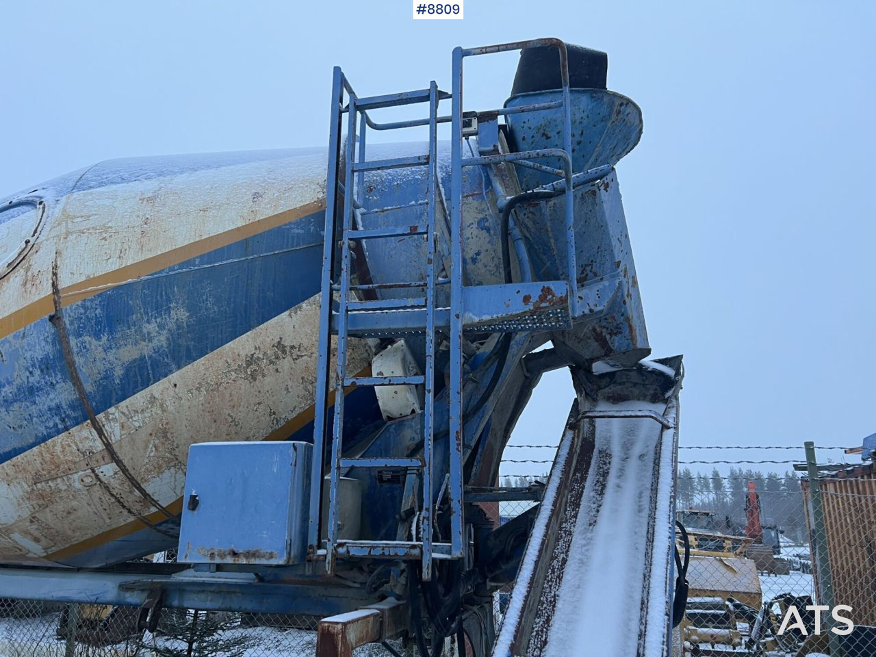 Concrete rotator 6 m3 with Laxo attachment - Барабан смесительный: фото 5 Concrete rotator 6 m3 with Laxo attachment - Барабан смесительный: фото 5