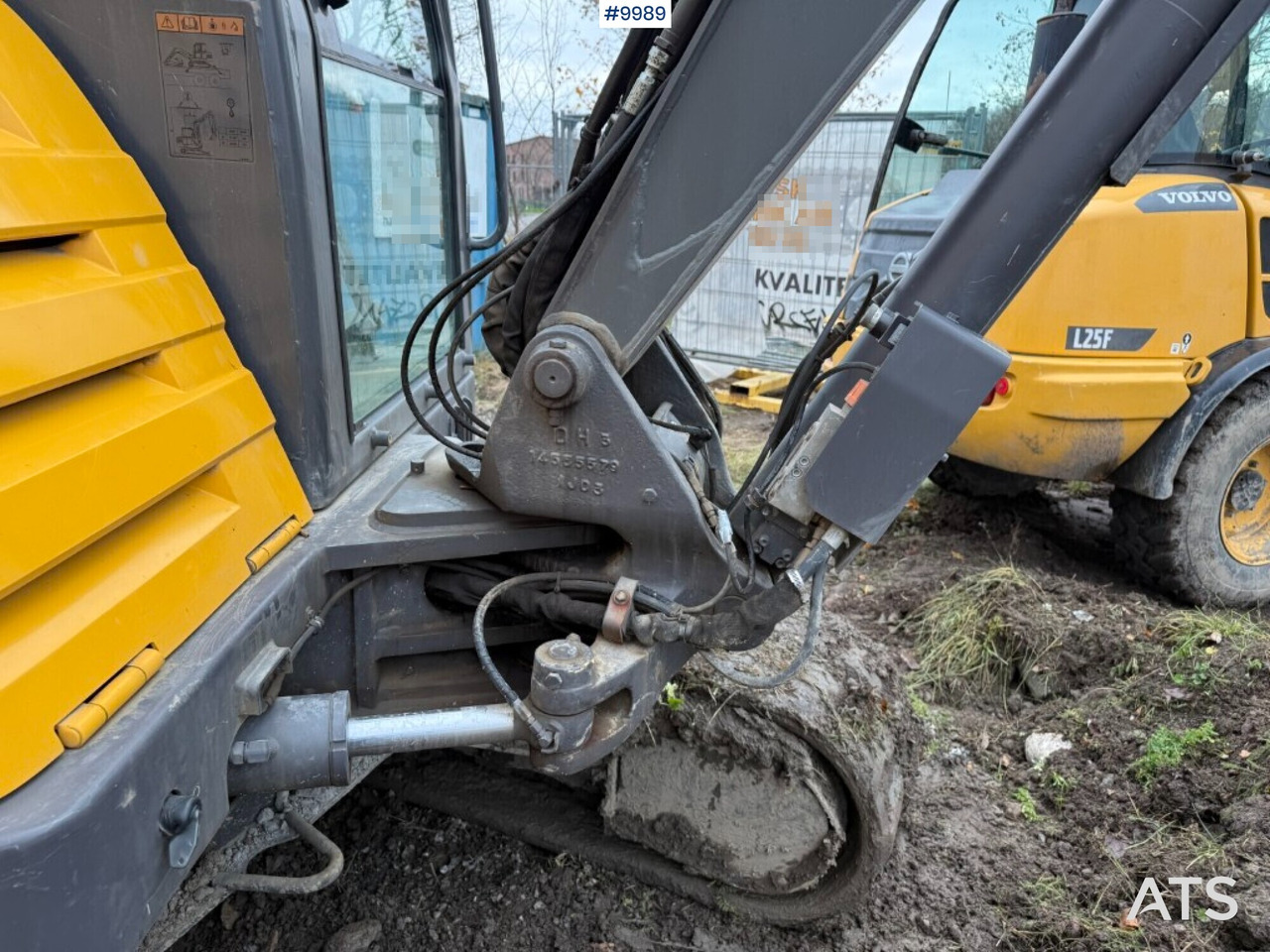 Crawler excavator Volvo EC55C with tiltrotator and buckets в лизинг Crawler excavator Volvo EC55C with tiltrotator and buckets: фото 7