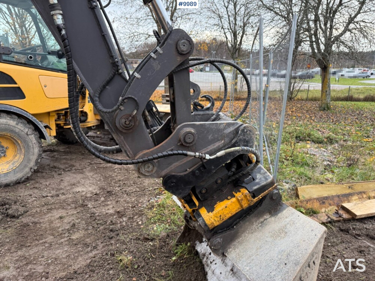 Crawler excavator Volvo EC55C with tiltrotator and buckets в лизинг Crawler excavator Volvo EC55C with tiltrotator and buckets: фото 9