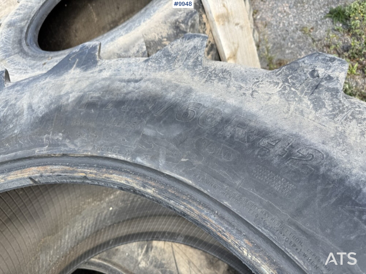 Шина для Тракторов Däck till traktor Michelin fram och bak: фото 6