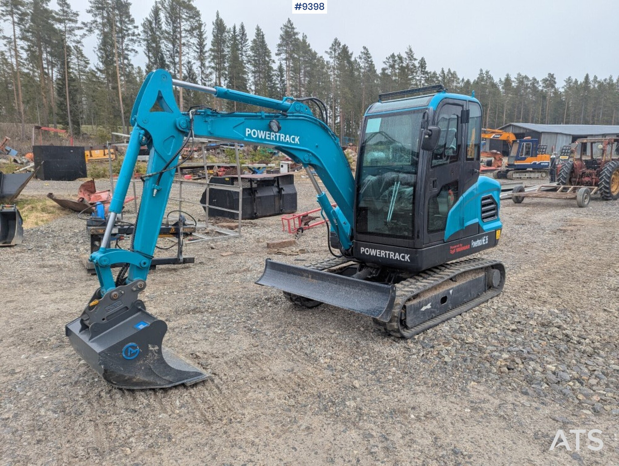 Мини-экскаватор Excavator Powertrack HE 35 with buckets (see video): фото 1