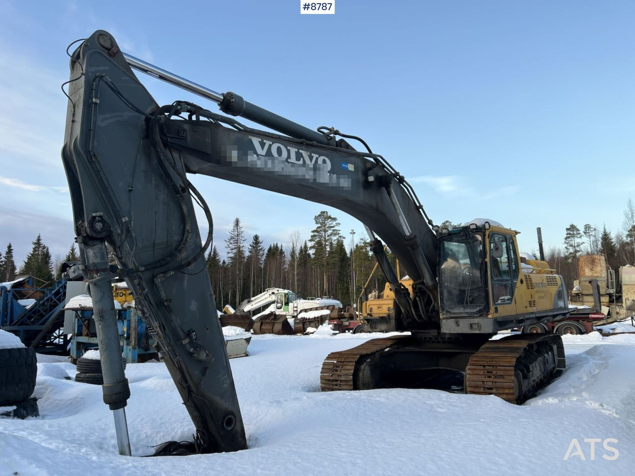 Гусеничный экскаватор Excavator Volvo EC460 BLC: фото 15