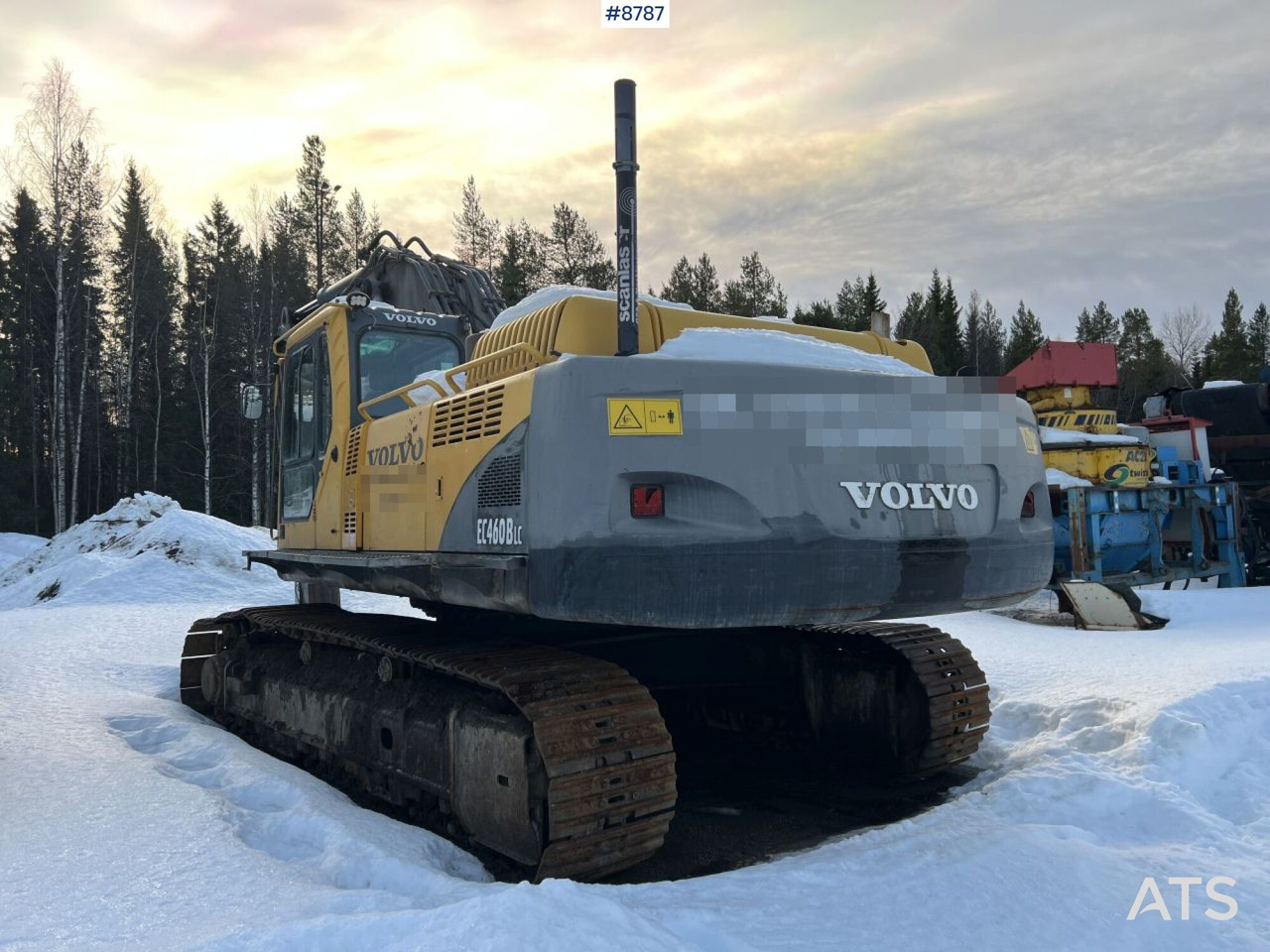 Гусеничный экскаватор Excavator Volvo EC460 BLC: фото 8
