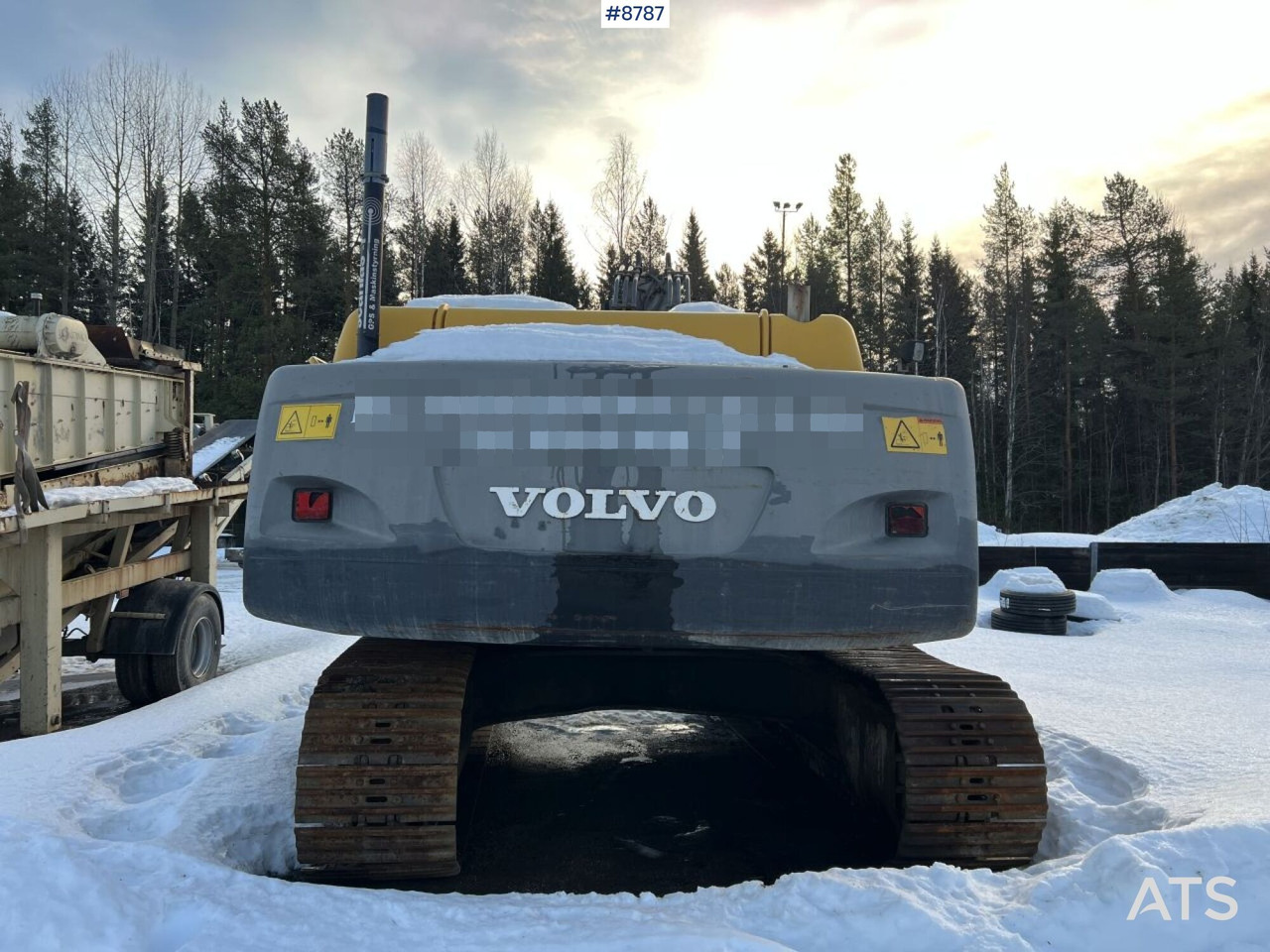 Гусеничный экскаватор Excavator Volvo EC460 BLC: фото 9