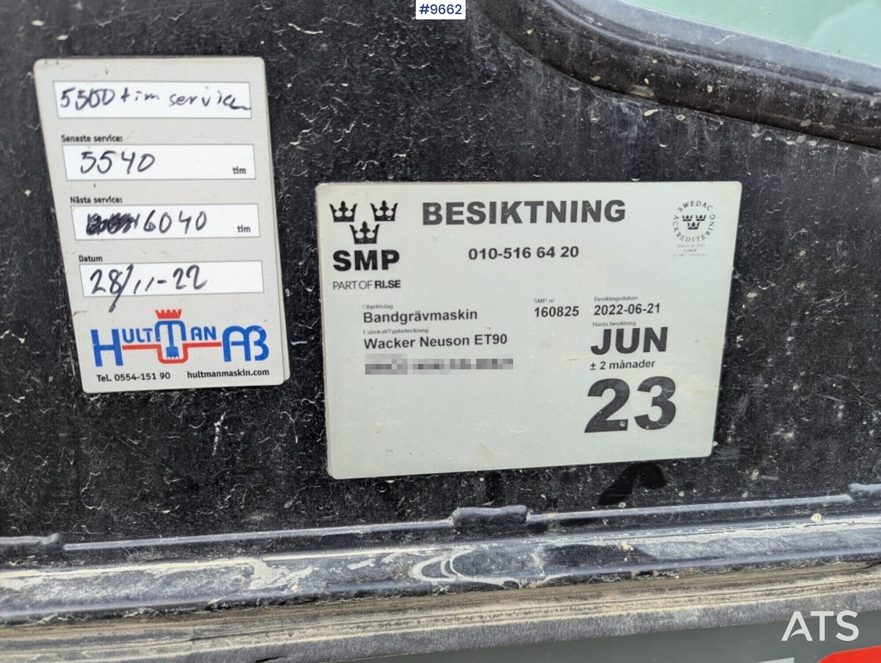 Гусеничный экскаватор Excavator Wacker Neuson ET90, Tiltrotator, buckets (Video): фото 18