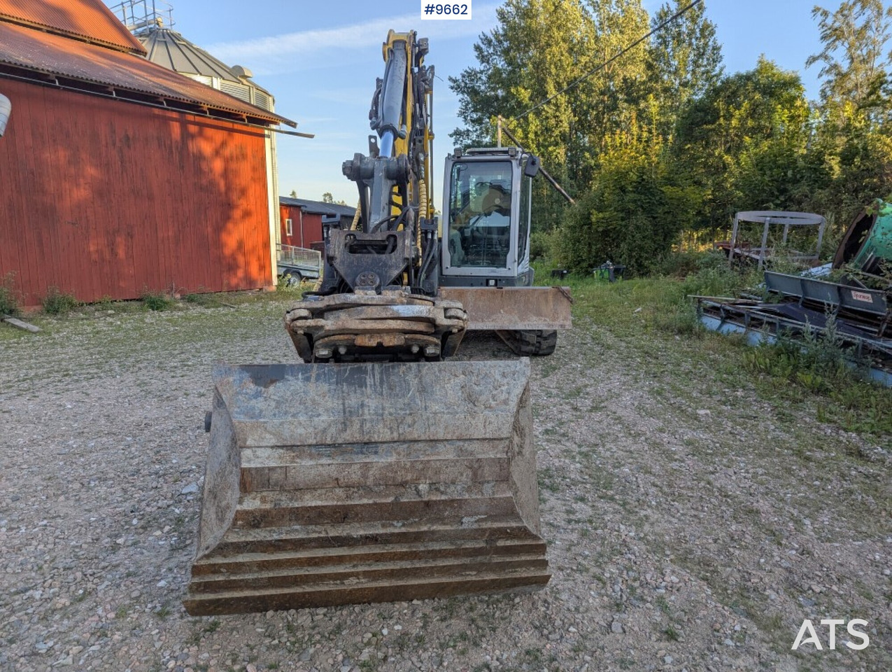 Гусеничный экскаватор Excavator Wacker Neuson ET90, Tiltrotator, buckets (Video): фото 8