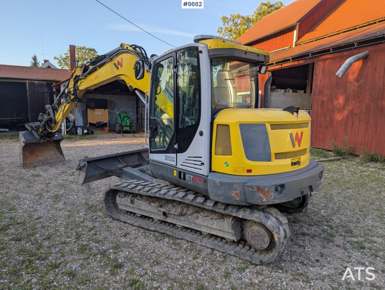 Excavator Wacker Neuson ET90, Tiltrotator, buckets (Video) - Гусеничный экскаватор: фото 5 Excavator Wacker Neuson ET90, Tiltrotator, buckets (Video) - Гусеничный экскаватор: фото 5