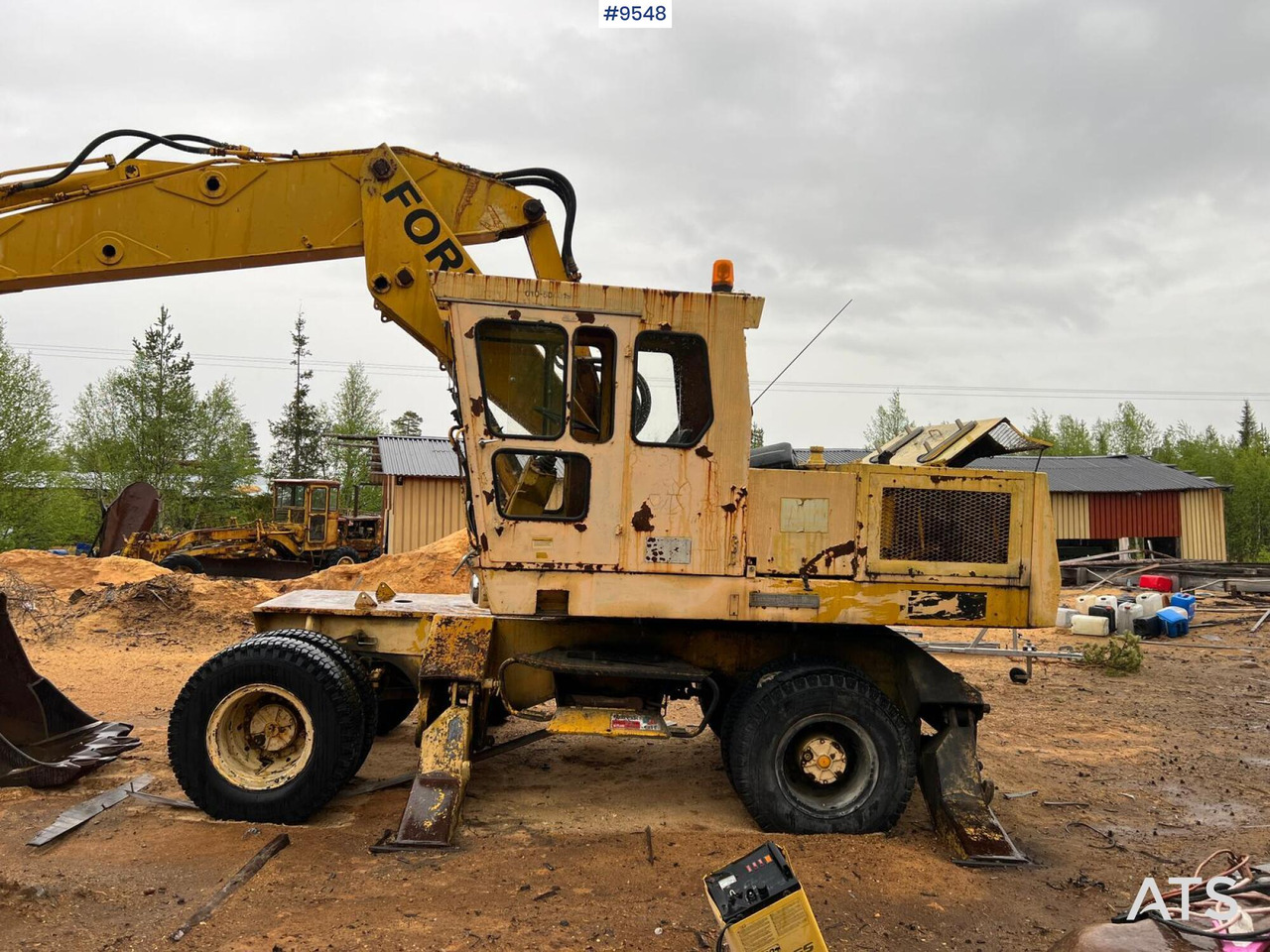 FORD Wheel excavator - Колёсный экскаватор: фото 5 FORD Wheel excavator - Колёсный экскаватор: фото 5