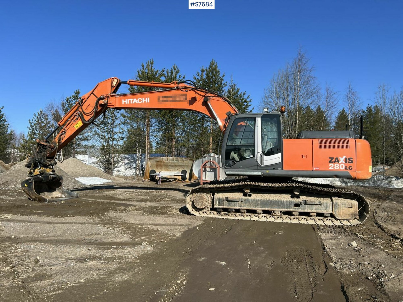 Hitachi ZX 280 LC-3 Excavator with gravel system - Экскаватор: фото 1 Hitachi ZX 280 LC-3 Excavator with gravel system - Экскаватор: фото 1