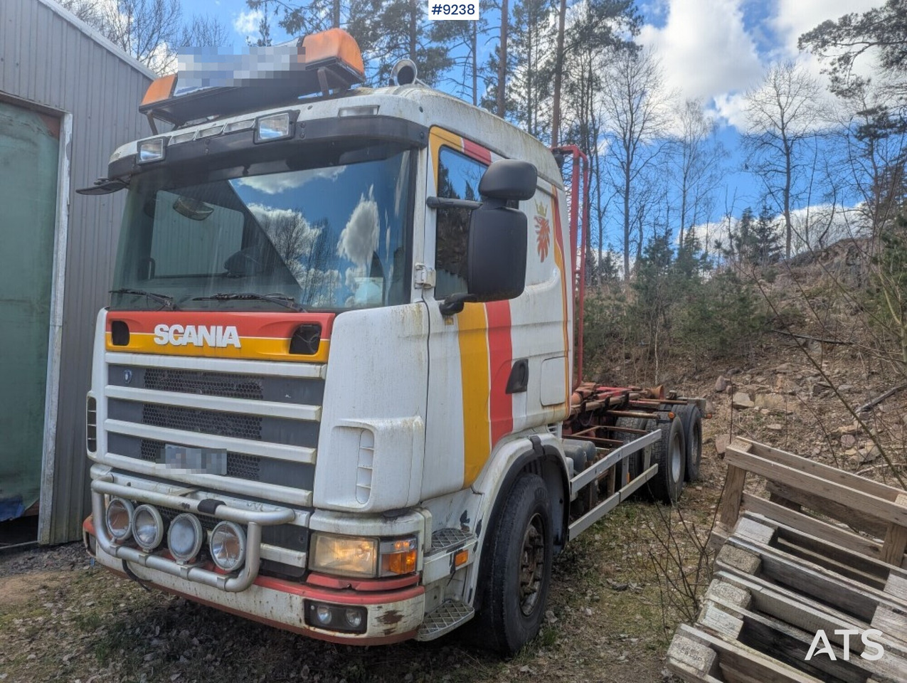 Hooklift Truck Scania R164 - Rep Object - Крюковой мультилифт: фото 1 Hooklift Truck Scania R164 - Rep Object - Крюковой мультилифт: фото 1