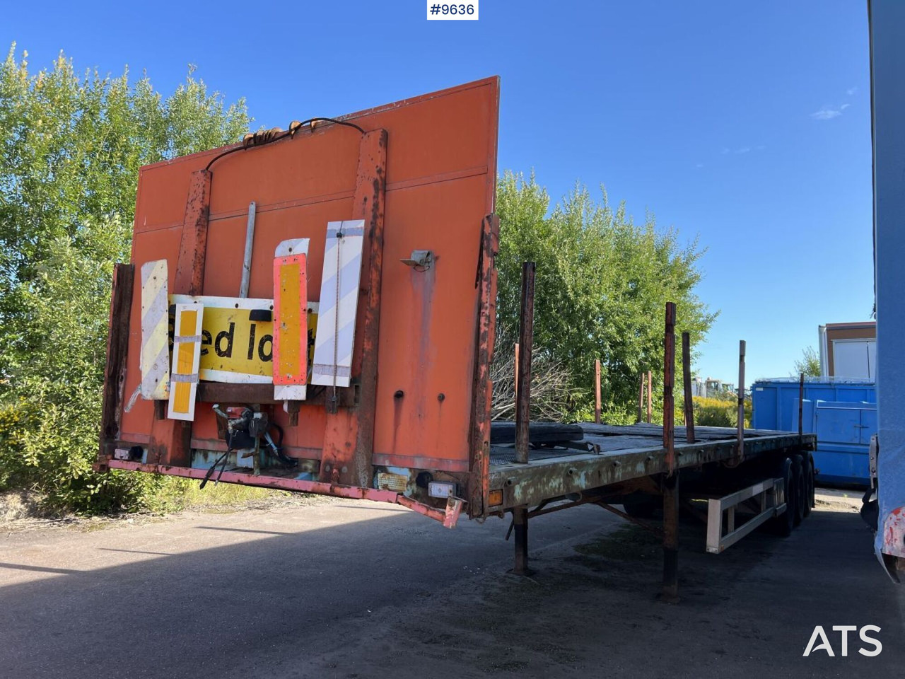 KILAFORS SVTPB3 129 trailer, Rep Objekt - Полуприцеп бортовой/ Платформа: фото 4 KILAFORS SVTPB3 129 trailer, Rep Objekt - Полуприцеп бортовой/ Платформа: фото 4