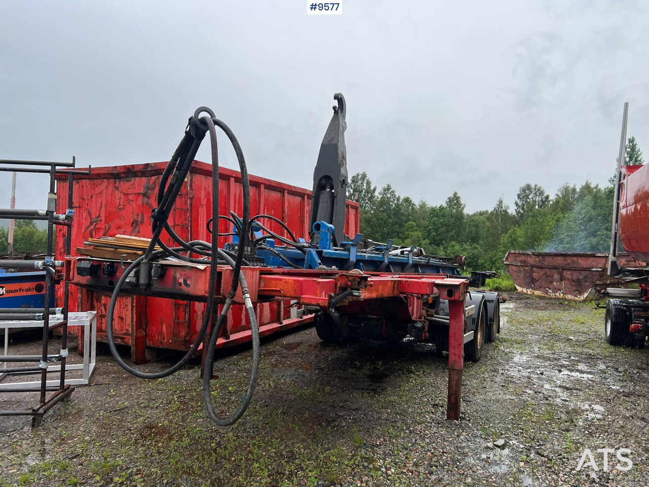 Link trailer PARATOR with swap body - Система портальной погрузки/ Мультилифт, Прицеп: фото 1 Link trailer PARATOR with swap body - Система портальной погрузки/ Мультилифт, Прицеп: фото 1