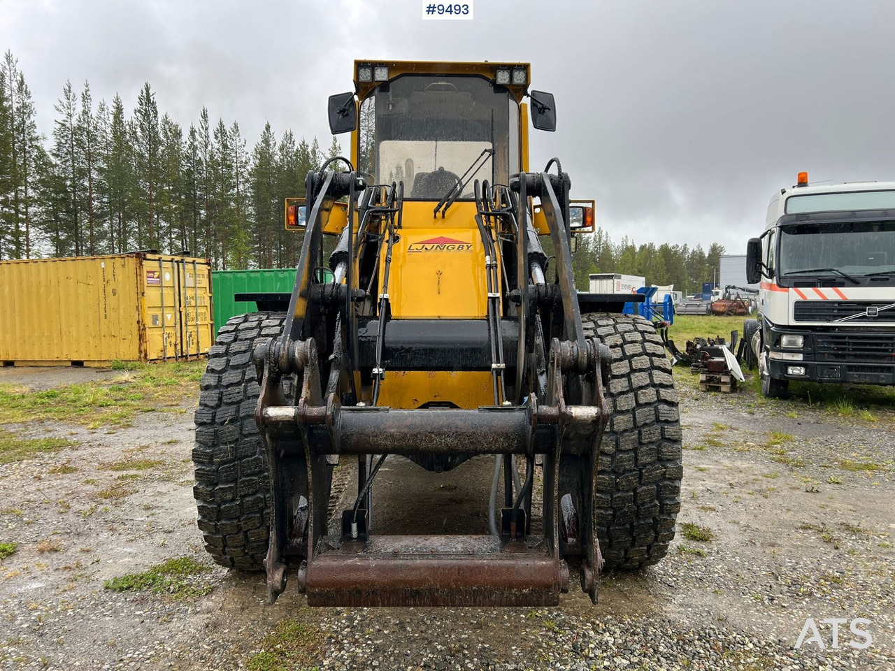 Ljungby L14 Wheel loader (VIDEO) - Колёсный погрузчик: фото 5 Ljungby L14 Wheel loader (VIDEO) - Колёсный погрузчик: фото 5