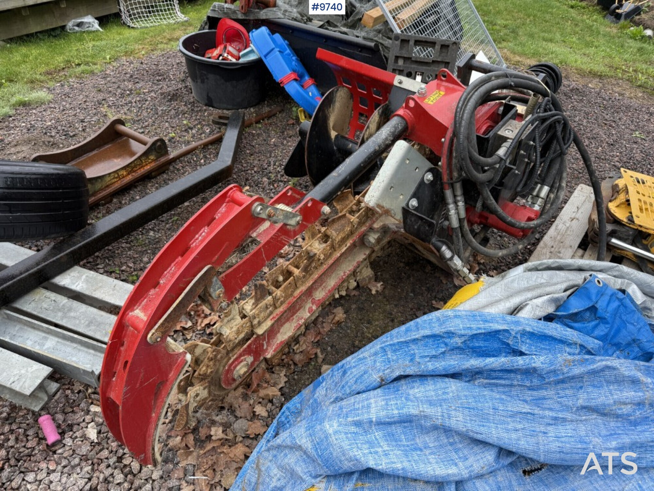 Chain excavator Auger Torque XHD 900 S45 - Навесное оборудование для Экскаваторов: фото 4 Chain excavator Auger Torque XHD 900 S45 - Навесное оборудование для Экскаваторов: фото 4