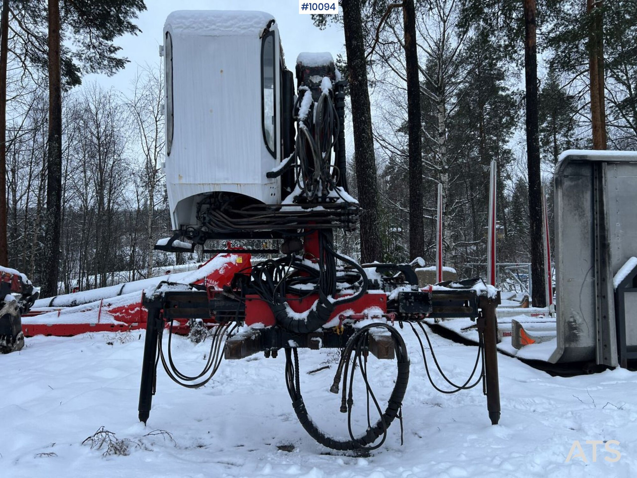 Palfinger Epsilon M110 Timber crane with double jib - Кран-манипулятор: фото 3 Palfinger Epsilon M110 Timber crane with double jib - Кран-манипулятор: фото 3