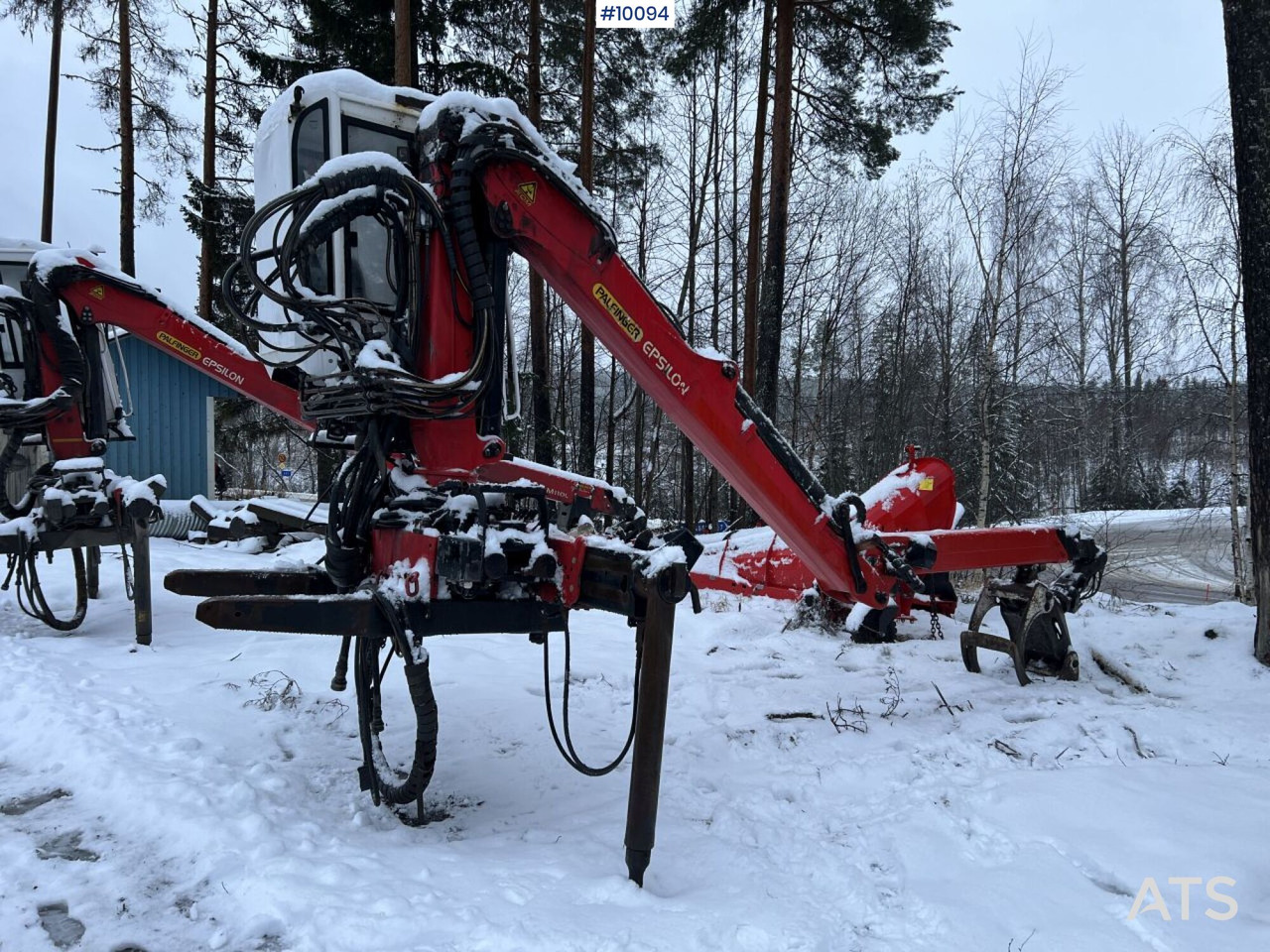 Palfinger Epsilon M110 Timber crane with double jib - Кран-манипулятор: фото 1 Palfinger Epsilon M110 Timber crane with double jib - Кран-манипулятор: фото 1