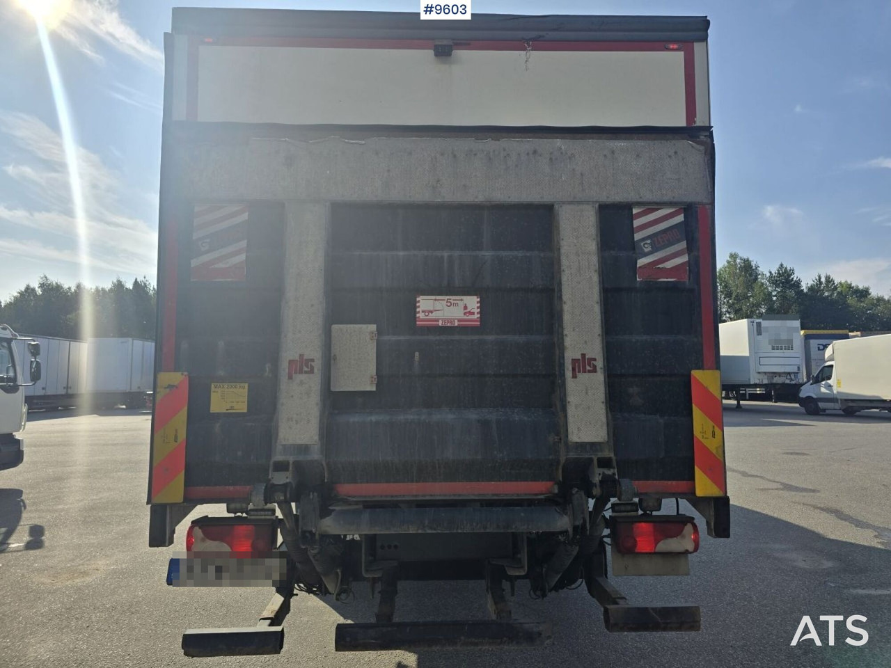 Грузовик с закрытым кузовом Scania P280 Skåpbil: фото 8