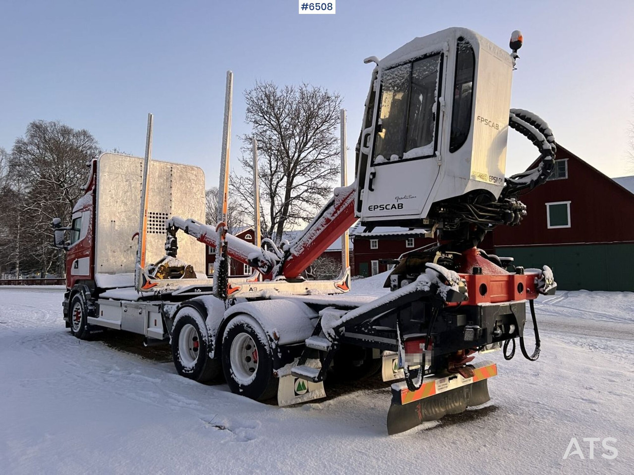 Scania R560 Timber Truck with crane - Лесовоз: фото 4 Scania R560 Timber Truck with crane - Лесовоз: фото 4
