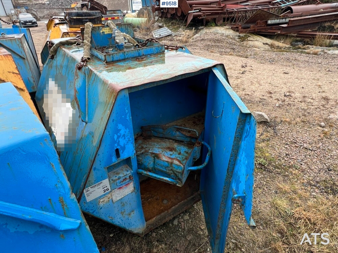 Tank diesel - 1,5 cubic - J-O Fherm dumper - Резервуар для хранения: фото 3 Tank diesel - 1,5 cubic - J-O Fherm dumper - Резервуар для хранения: фото 3