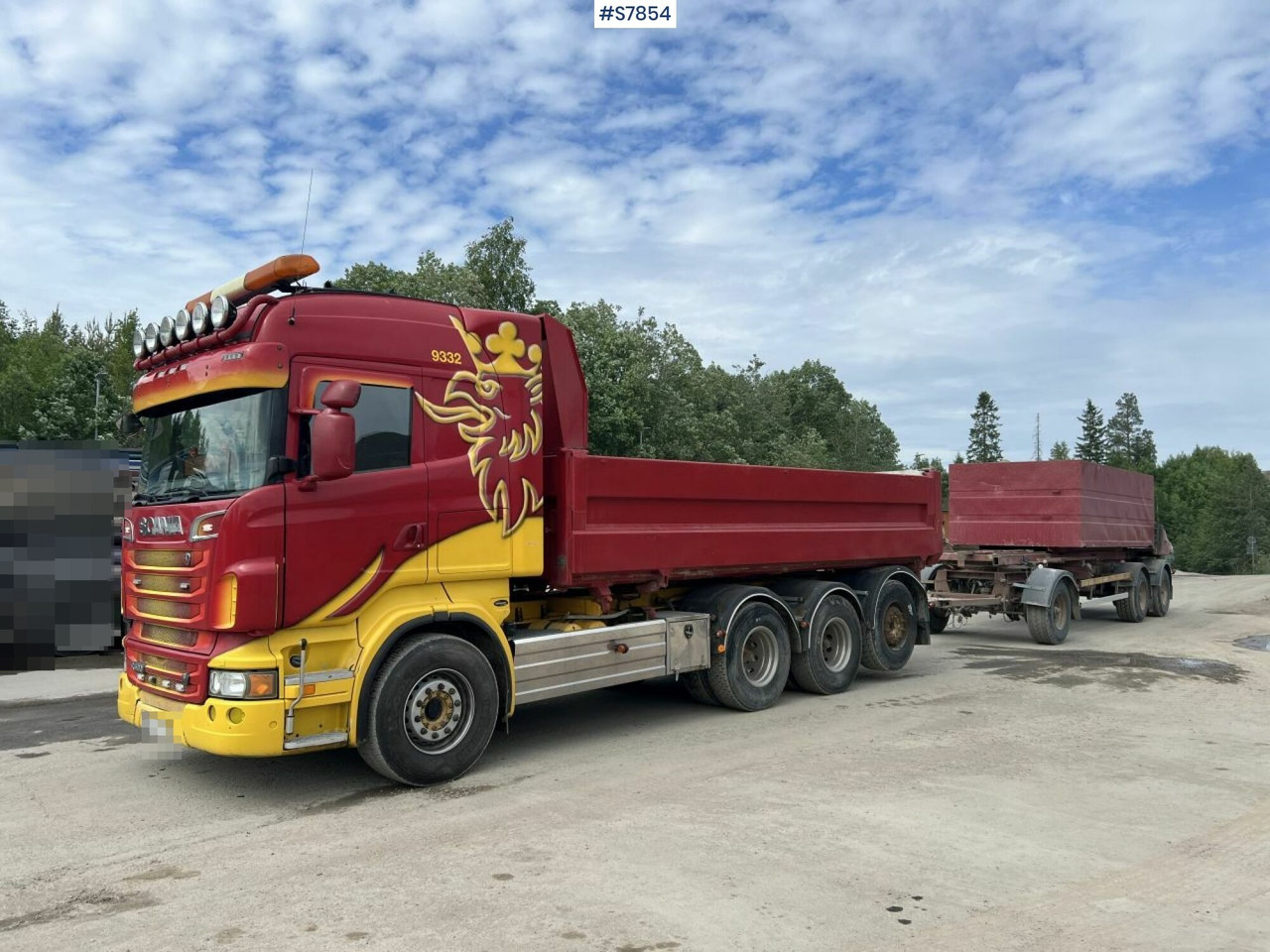 Tipper Truck Scania R500 with side tipper and ORY T 10 Tipper trailer - Самосвал, Самосвальный прицеп: фото 1 Tipper Truck Scania R500 with side tipper and ORY T 10 Tipper trailer - Самосвал, Самосвальный прицеп: фото 1