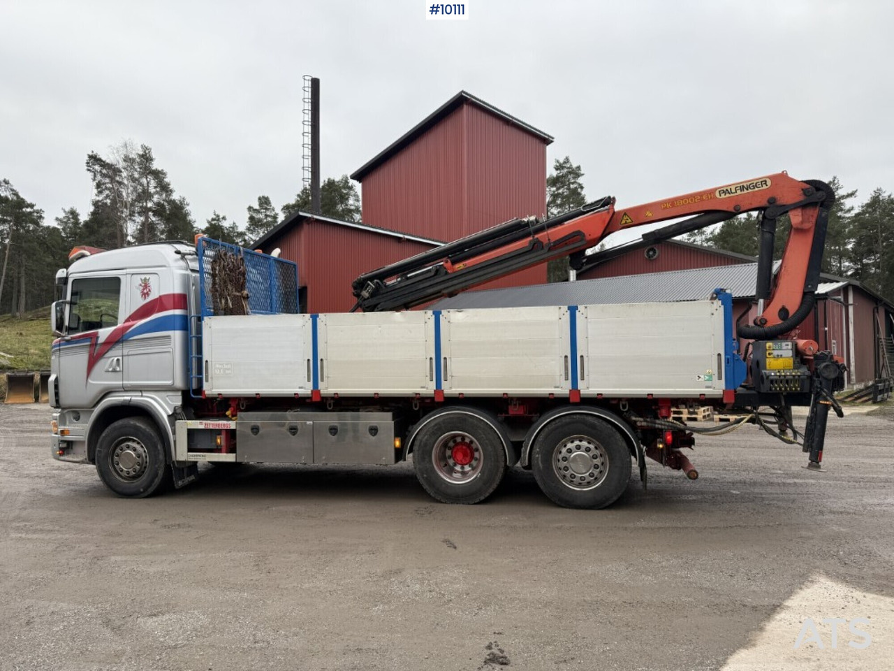Tipper and crane truck Scania G400 with Palfinger PK 18002-EH rear-mounted crane - Грузовик бортовой/ Платформа, Автоманипулятор: фото 2 Tipper and crane truck Scania G400 with Palfinger PK 18002-EH rear-mounted crane - Грузовик бортовой/ Платформа, Автоманипулятор: фото 2
