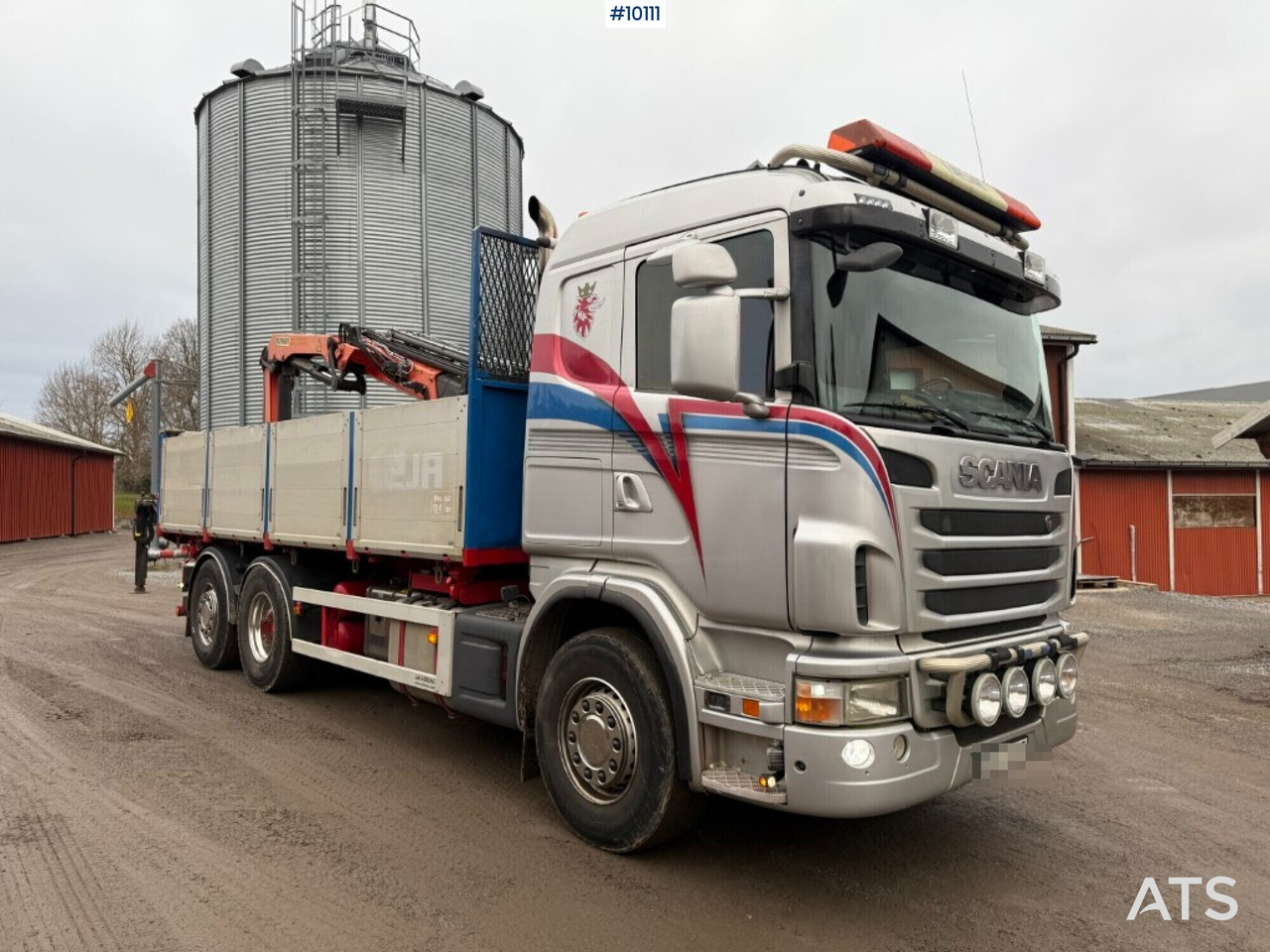 Tipper and crane truck Scania G400 with Palfinger PK 18002-EH rear-mounted crane - Грузовик бортовой/ Платформа, Автоманипулятор: фото 5 Tipper and crane truck Scania G400 with Palfinger PK 18002-EH rear-mounted crane - Грузовик бортовой/ Платформа, Автоманипулятор: фото 5