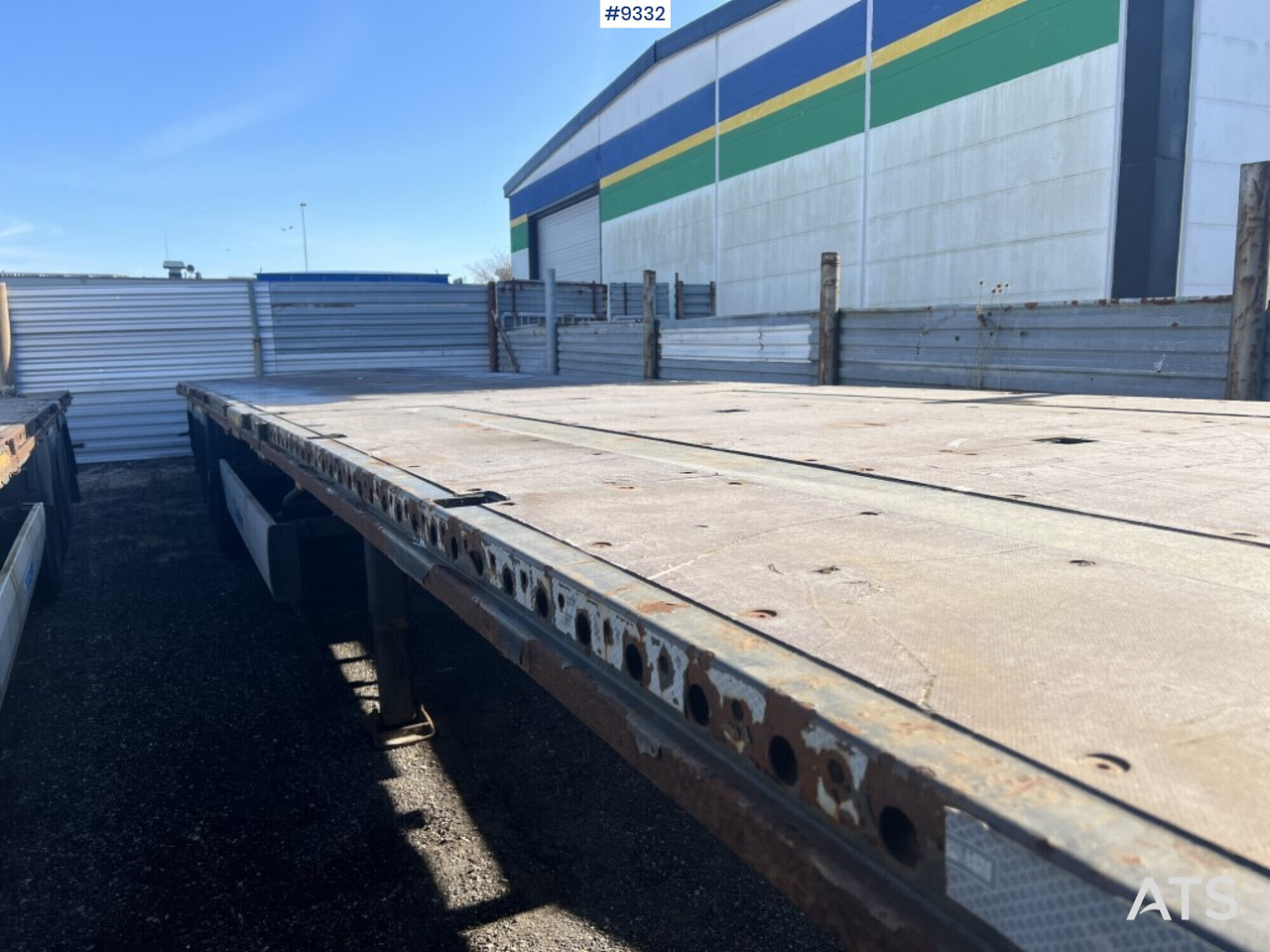 Trailer KRONE SD open flatbed - Полуприцеп бортовой/ Платформа: фото 2 Trailer KRONE SD open flatbed - Полуприцеп бортовой/ Платформа: фото 2