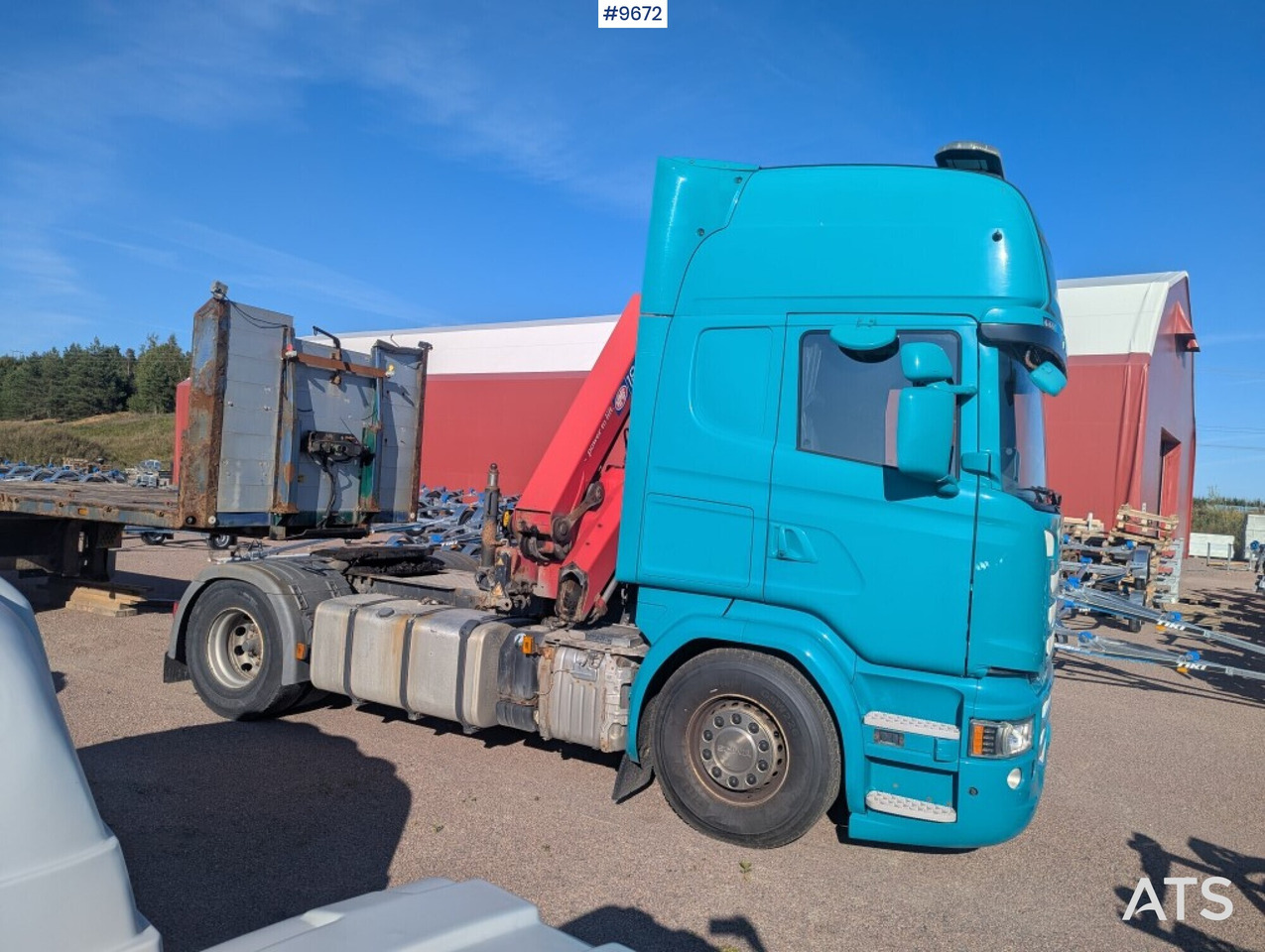 Tractor unit with crane Scania R410 4X2 - Тягач: фото 5 Tractor unit with crane Scania R410 4X2 - Тягач: фото 5