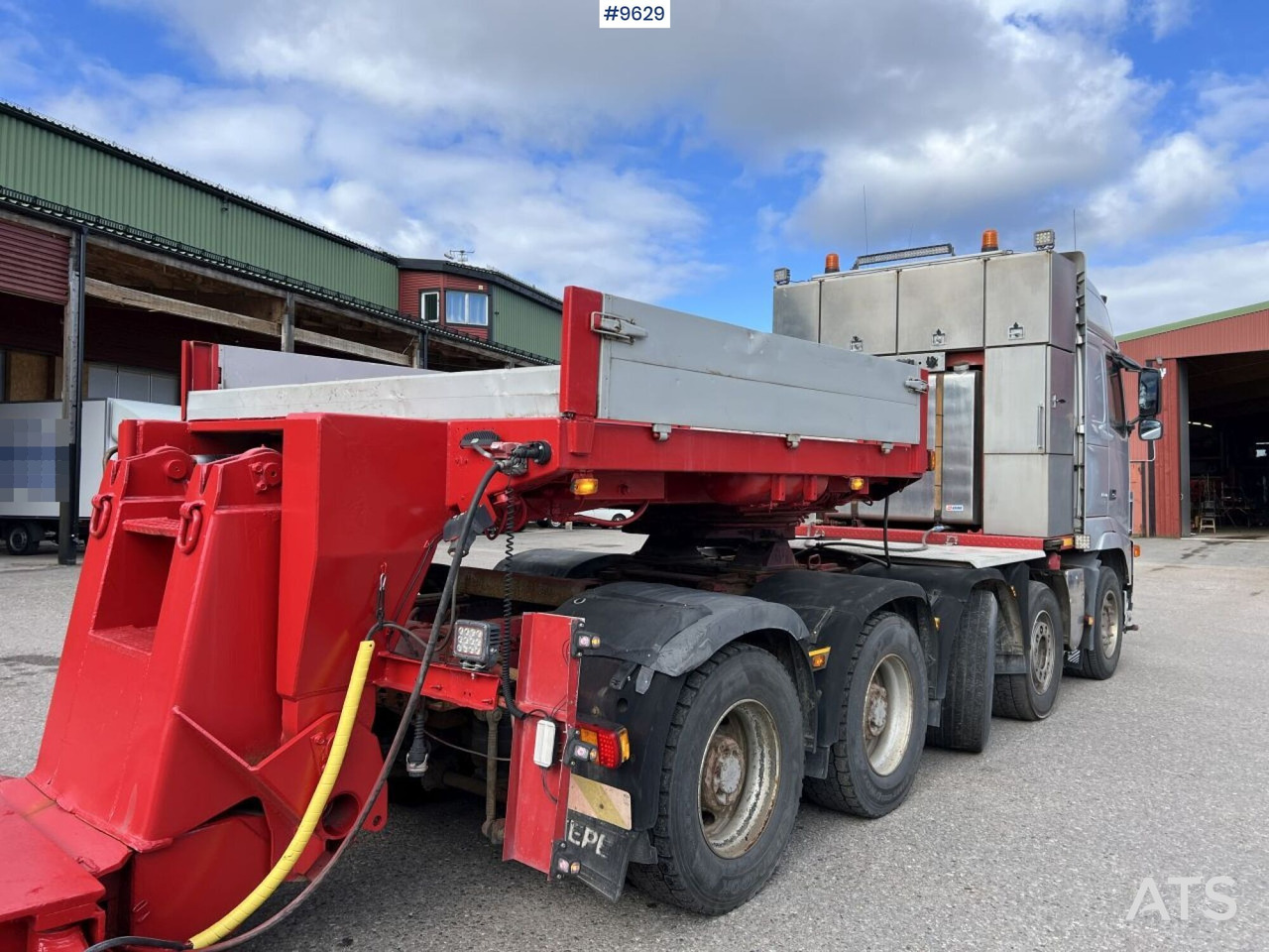 Volvo FH16 5-axle tractor unit, GOLDHOFER STZ-VL 4-41/80 trailer - Тягач, Низкорамный полуприцеп: фото 4 Volvo FH16 5-axle tractor unit, GOLDHOFER STZ-VL 4-41/80 trailer - Тягач, Низкорамный полуприцеп: фото 4