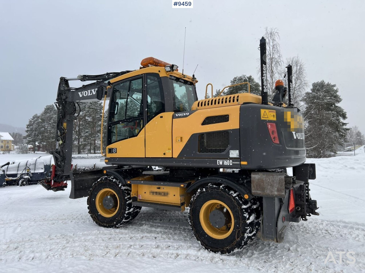 Volvo EW160 D Wheeled excavator (VIDEO) - Колёсный экскаватор: фото 2 Volvo EW160 D Wheeled excavator (VIDEO) - Колёсный экскаватор: фото 2
