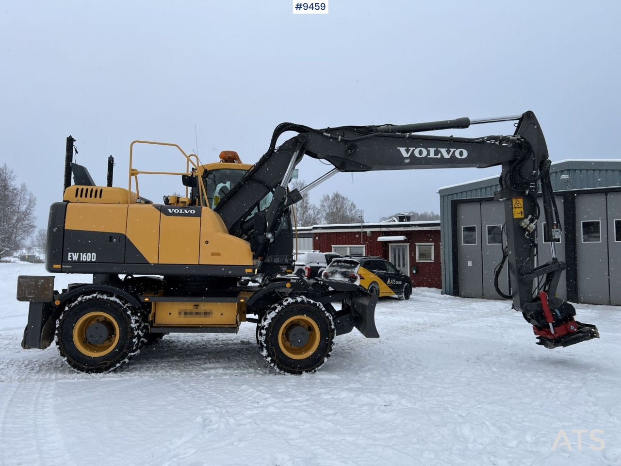 Volvo EW160 D Wheeled excavator (VIDEO) - Колёсный экскаватор: фото 4 Volvo EW160 D Wheeled excavator (VIDEO) - Колёсный экскаватор: фото 4