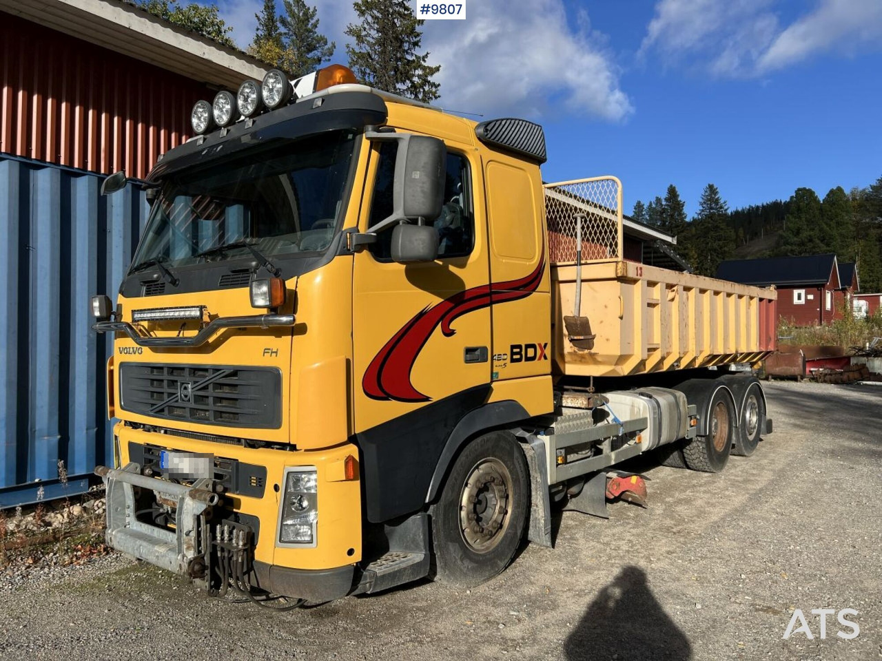 Volvo FH-480 6*2 with LAXO-Quick lock and plow equipment - Самосвал: фото 2 Volvo FH-480 6*2 with LAXO-Quick lock and plow equipment - Самосвал: фото 2