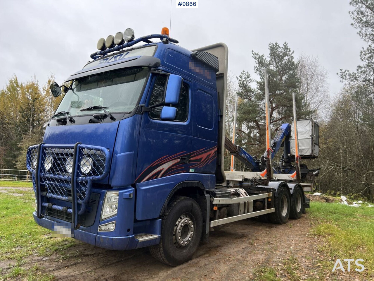 Volvo FH D13 Timber truck with Palfinger M110 crane - Лесовоз: фото 2 Volvo FH D13 Timber truck with Palfinger M110 crane - Лесовоз: фото 2