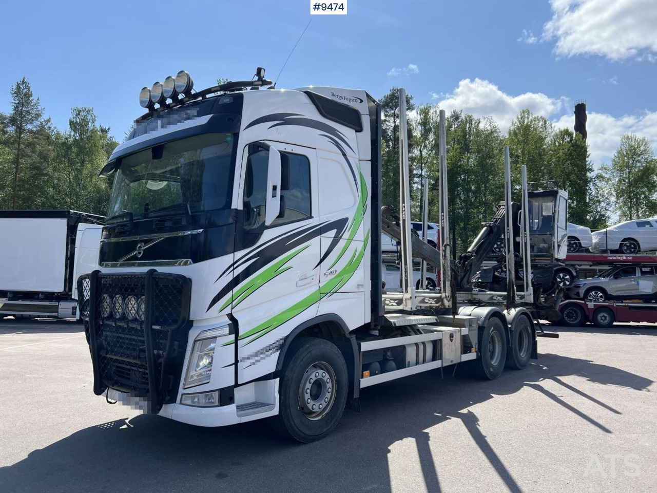Volvo FH13 Logging truck with Loglift 105S crane - Лесовоз: фото 1 Volvo FH13 Logging truck with Loglift 105S crane - Лесовоз: фото 1