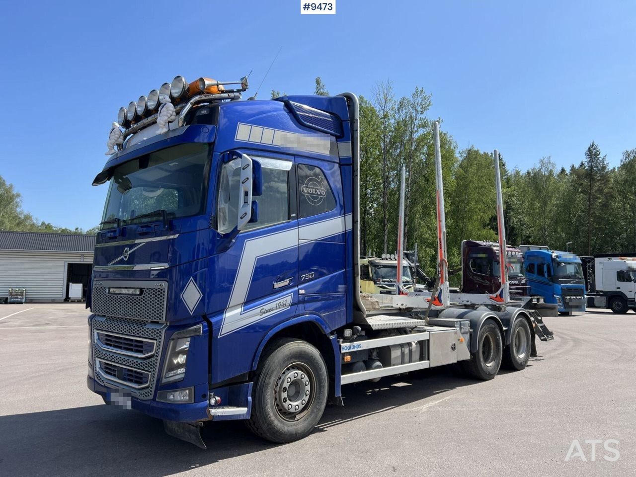 Volvo FH16 750 Logging truck - Лесовоз: фото 1 Volvo FH16 750 Logging truck - Лесовоз: фото 1