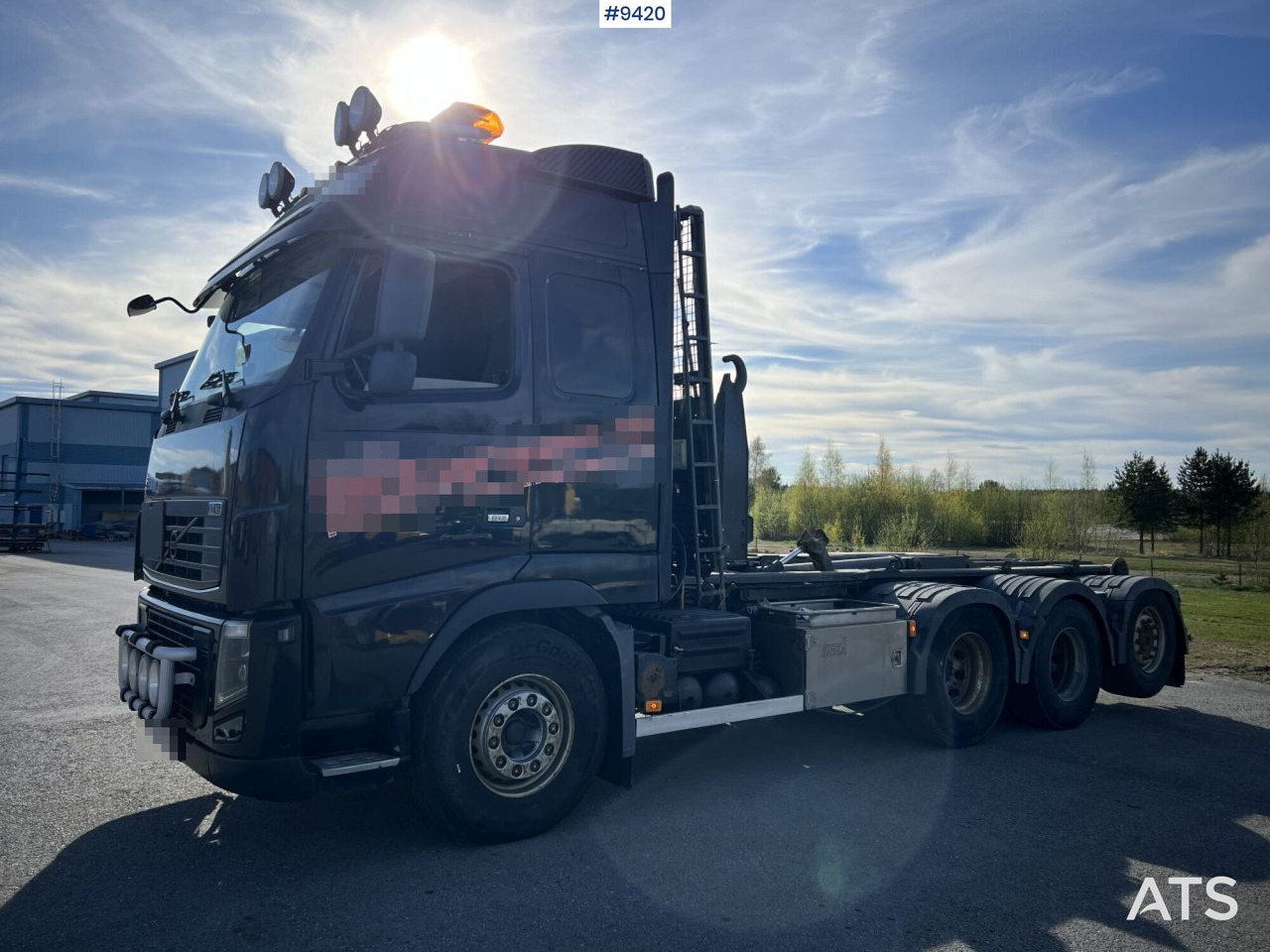 Крюковой мультилифт Volvo FH16 8*4 Tridem Hooklift: фото 10