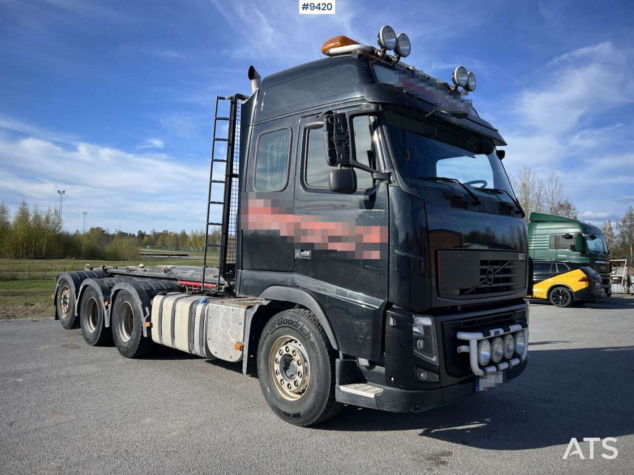Крюковой мультилифт Volvo FH16 8*4 Tridem Hooklift: фото 8